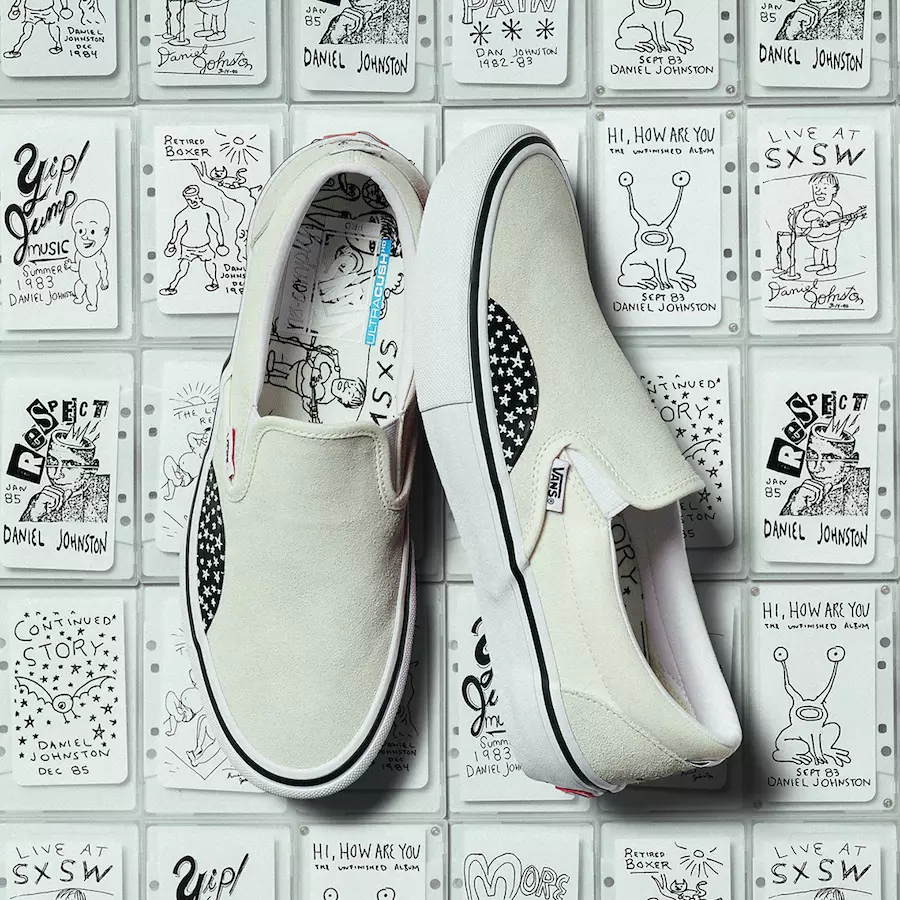 Vans No-Comply Датум на издавање на Slip-On од ерата на Даниел Џонстон