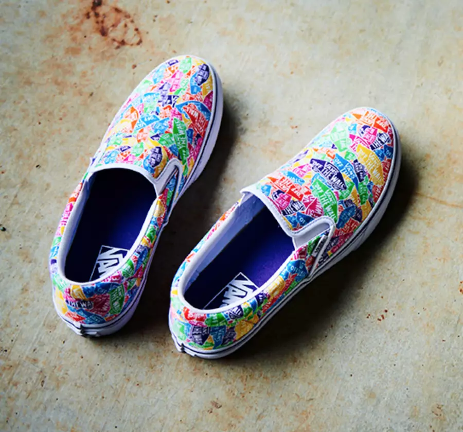 Harga Tanggal Rilis Vans Slip-On Multi Logo