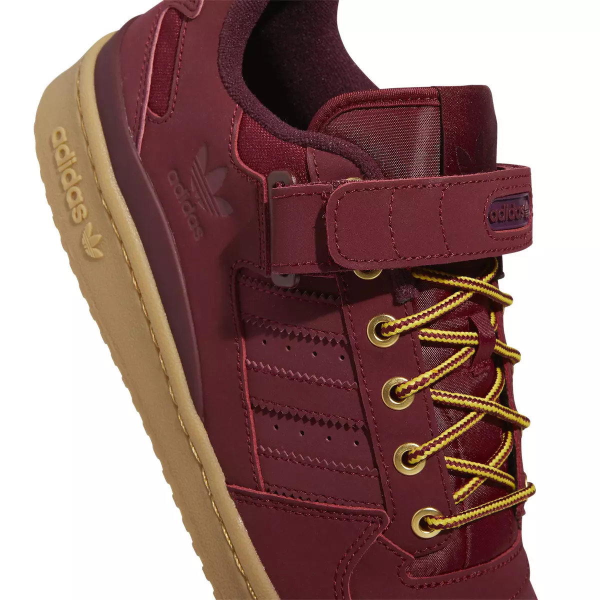 adidas Forum Low Workboot Burgundy Maroon Gum GX7077 Датум на издавање