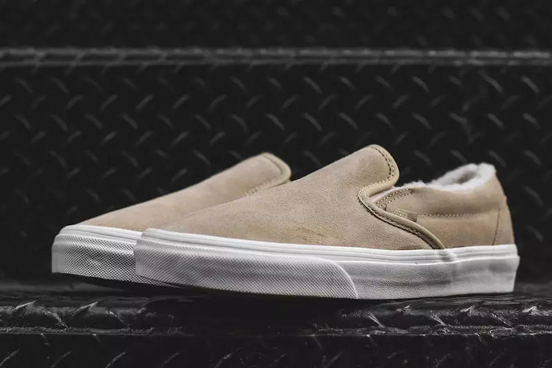 Vans Slip-On Khaki flís