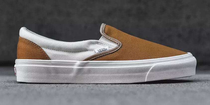 Vans Vault Classic Slip-On LX ოქროსფერი ყავისფერი