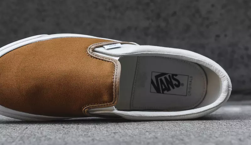 Vans Vault Classic Slip-On LX ოქროსფერი ყავისფერი