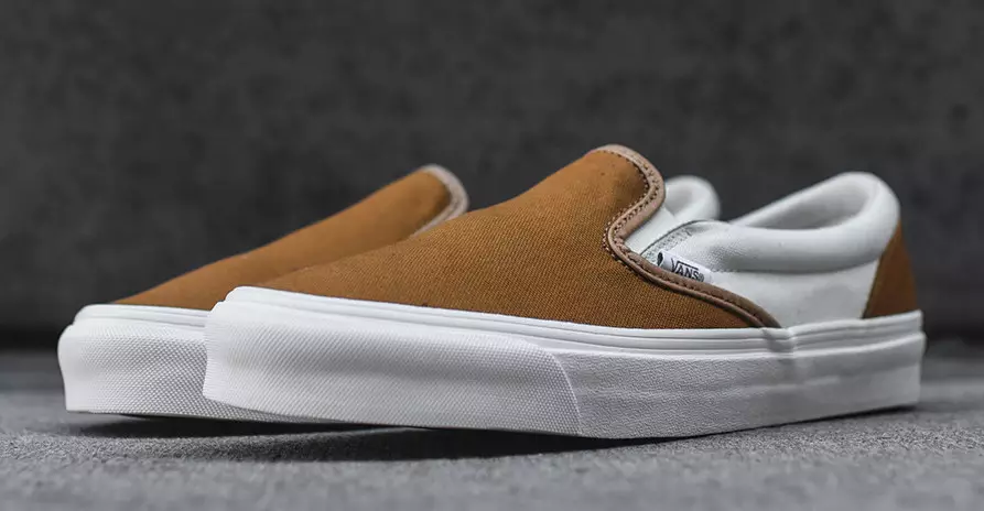 Vans Vault Classic Slip-On LX ოქროსფერი ყავისფერი