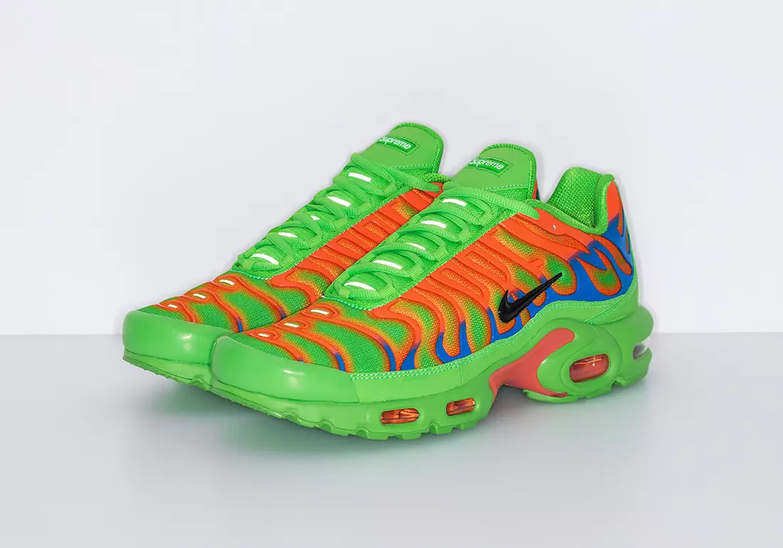 Data e lëshimit të gjelbër të Supreme Nike Air Max Plus