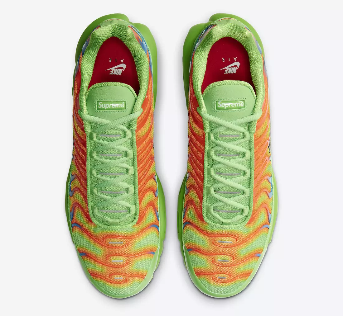 Datum vydání Supreme Nike Air Max Plus Mean Green DA1472-300