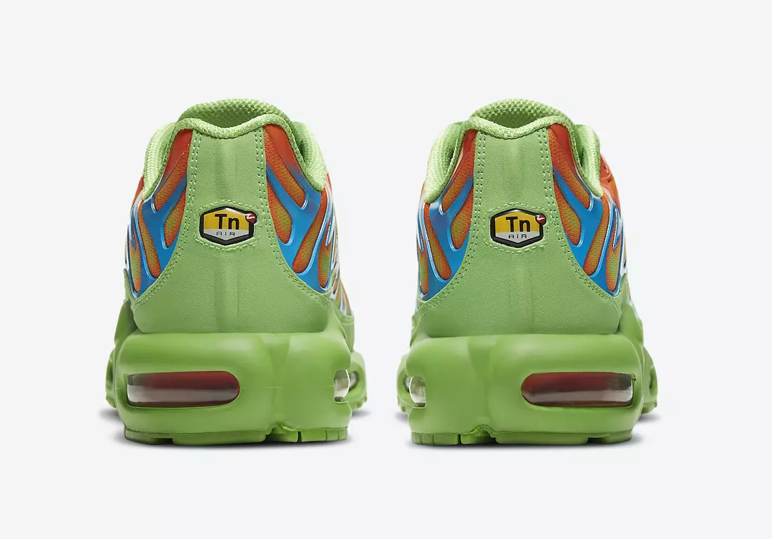 Aukščiausias Nike Air Max Plus vidutinis žalias DA1472-300 išleidimo data