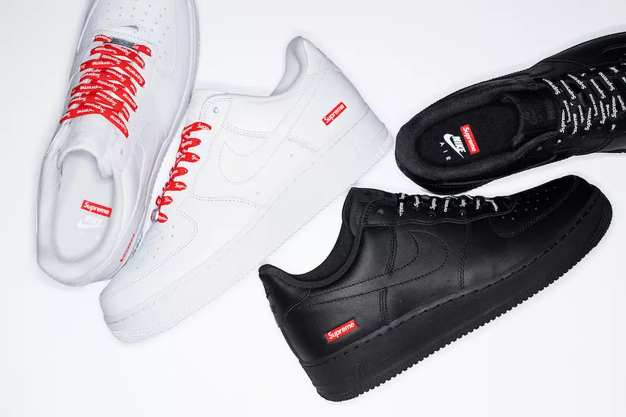 Supreme x Nike Air Force 1 Low 5-мартта чыгарылат