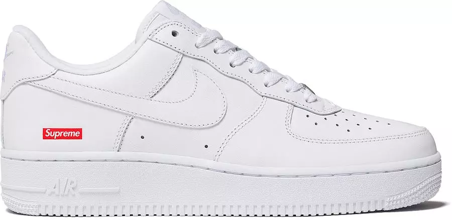 Supreme Nike Air Force 1 Low White 2020 Releasedatum