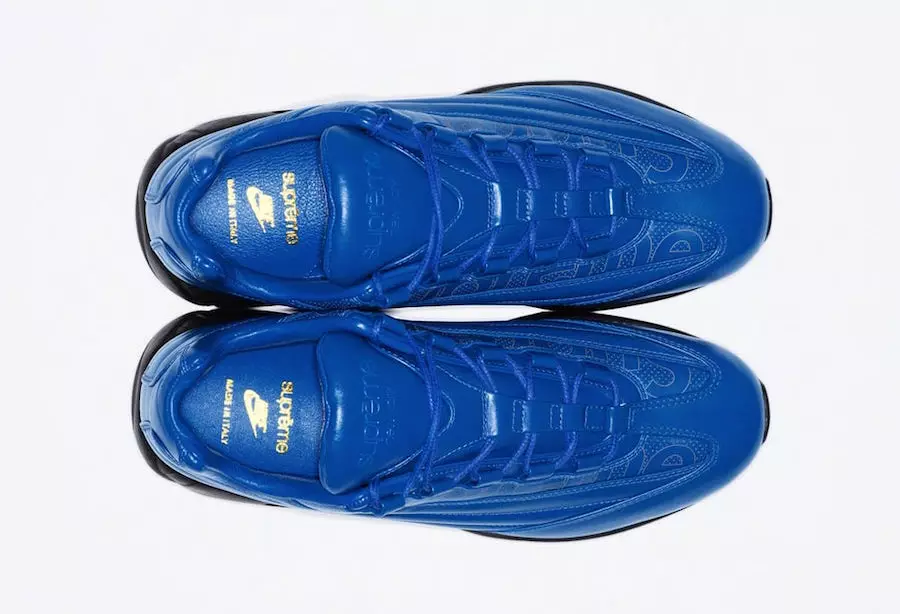 تاريخ إصدار حذاء Nike Air Max 95 Lux Blue سوبريم