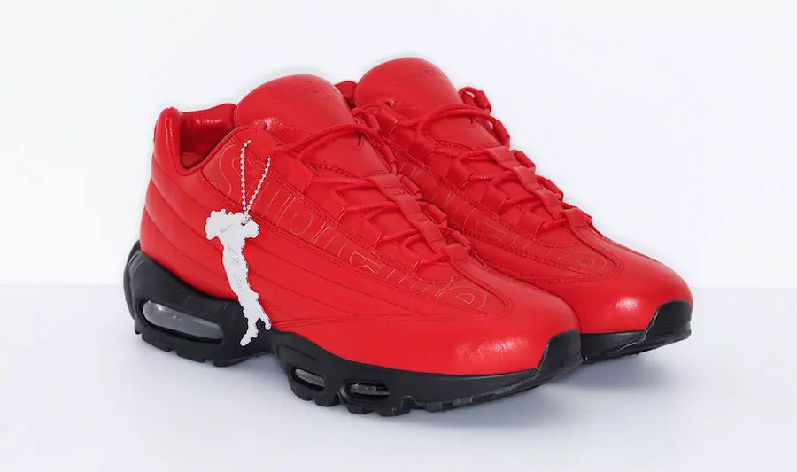 Supreme Nike Air Max 95 Lux Red Release Datum