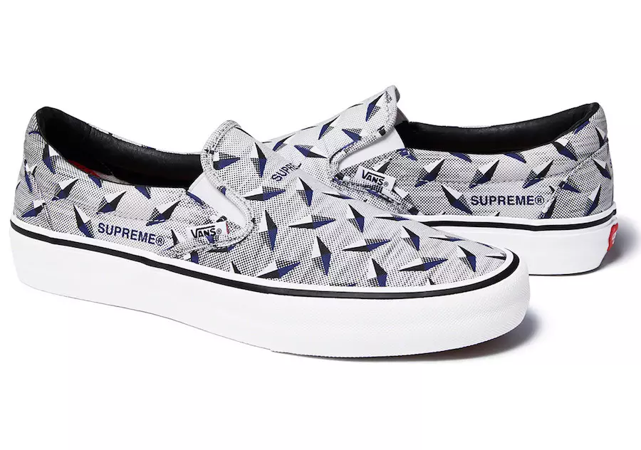 Supreme Vans Slip-On Sk8-Hi Diamond Plate Collection Megjelenés dátuma