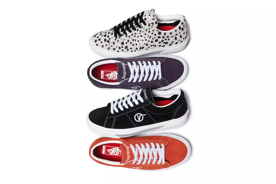 Supreme Vans Sid Pro kolekcijos išleidimo data