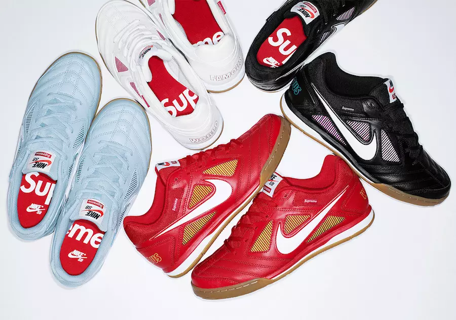 Supreme x Nike SB Gato Collection Nike SNKRS сайтында 7-сентябрда чыгат