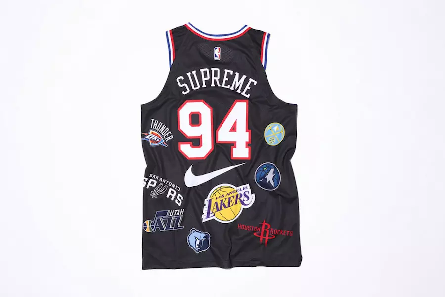 Supreme x NBA x Nike Air Force 1 x kiyim-kechak to'plami 9056_23