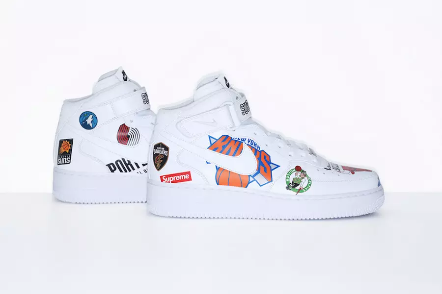 Fecha de lanzamiento de la colección Supreme Nike NBA