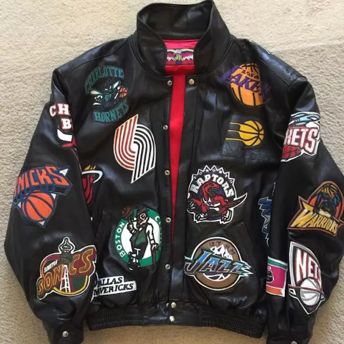 Supreme Inspired NBA Logo Jacket Air Force 1 Mid Pack