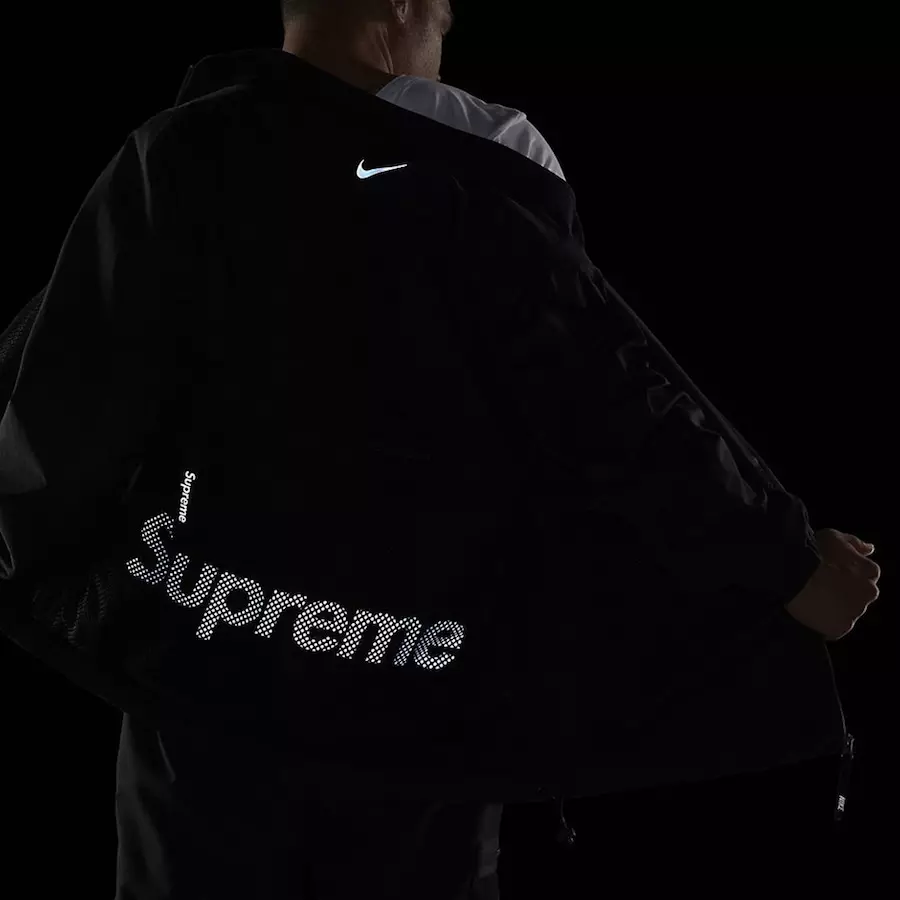 Supreme Nike íþróttajakka buxur Hatfafatnaður