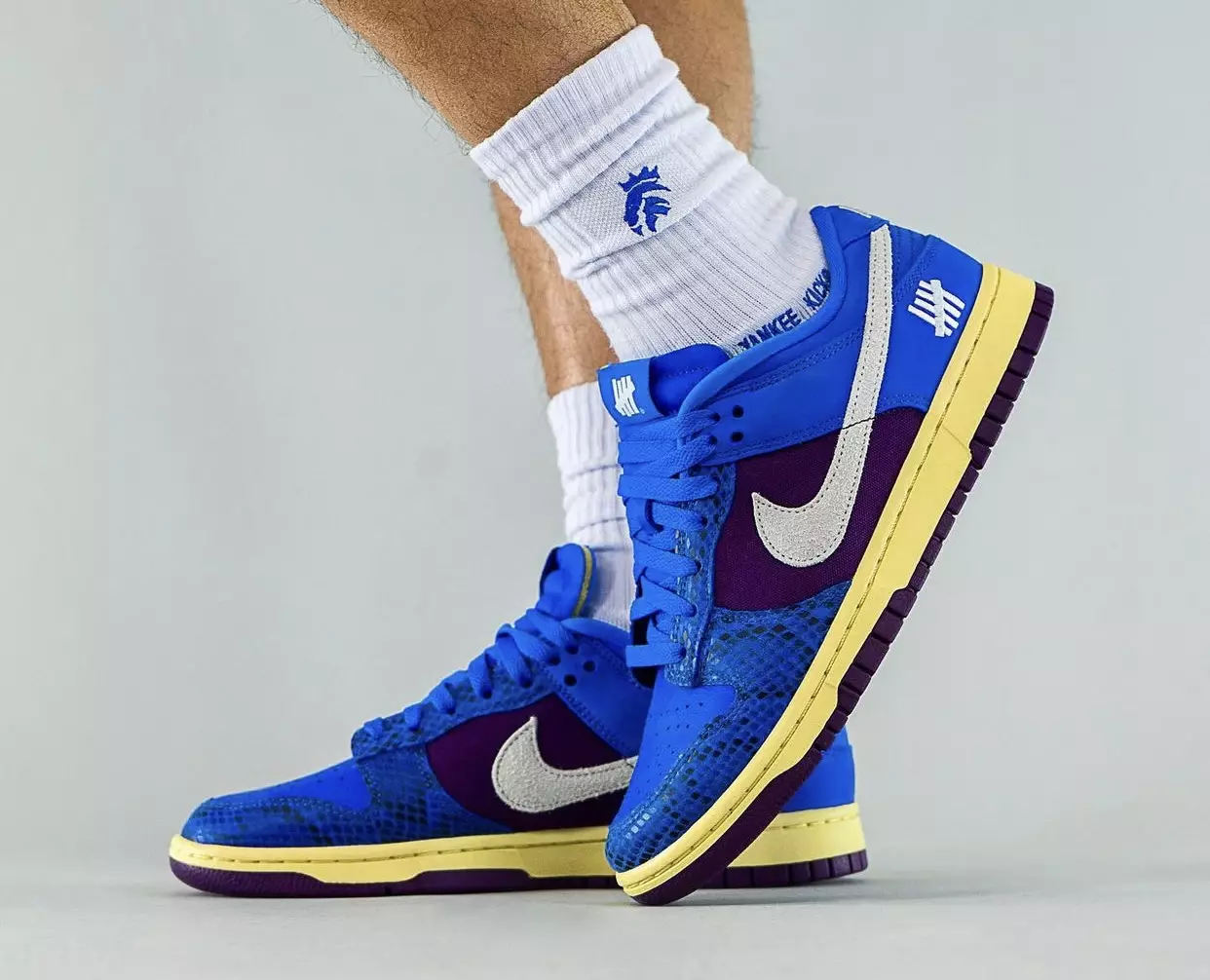 Санаи барориши шикастнопазири Nike Dunk Low Royal Blue Purple DH6508-400