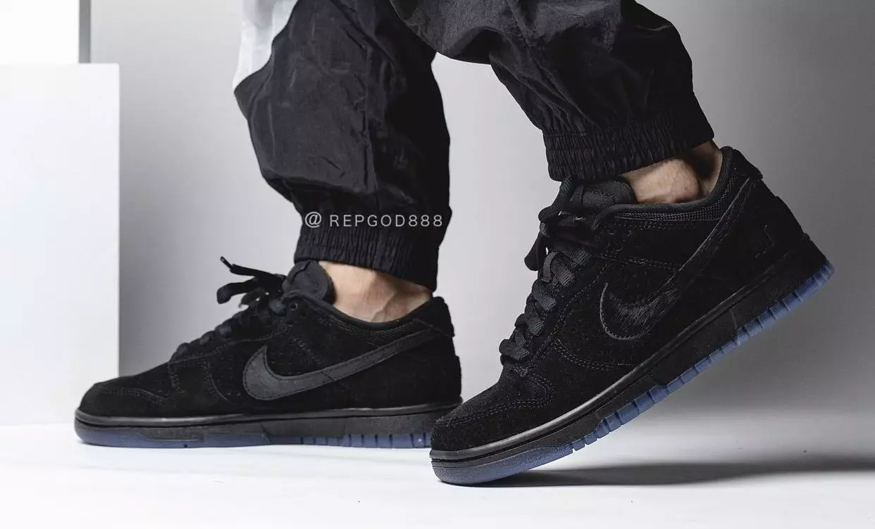 Undefeated Nike Dunk Low Black DO9329-001 Data premiery On-Feet