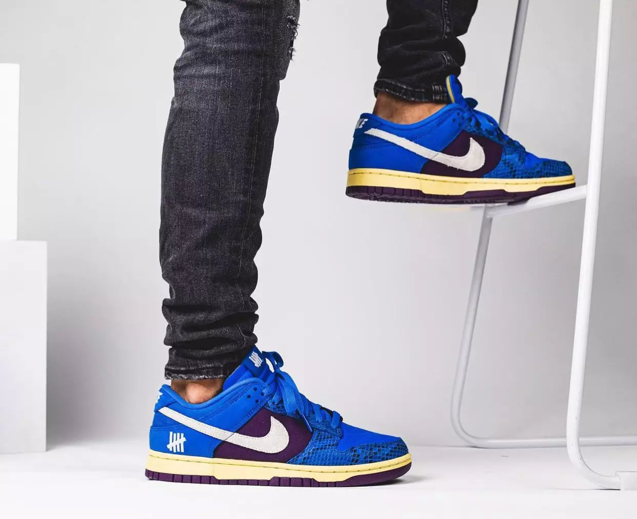 Obeferade Nike Dunk Low DH6508-400 On-Feet