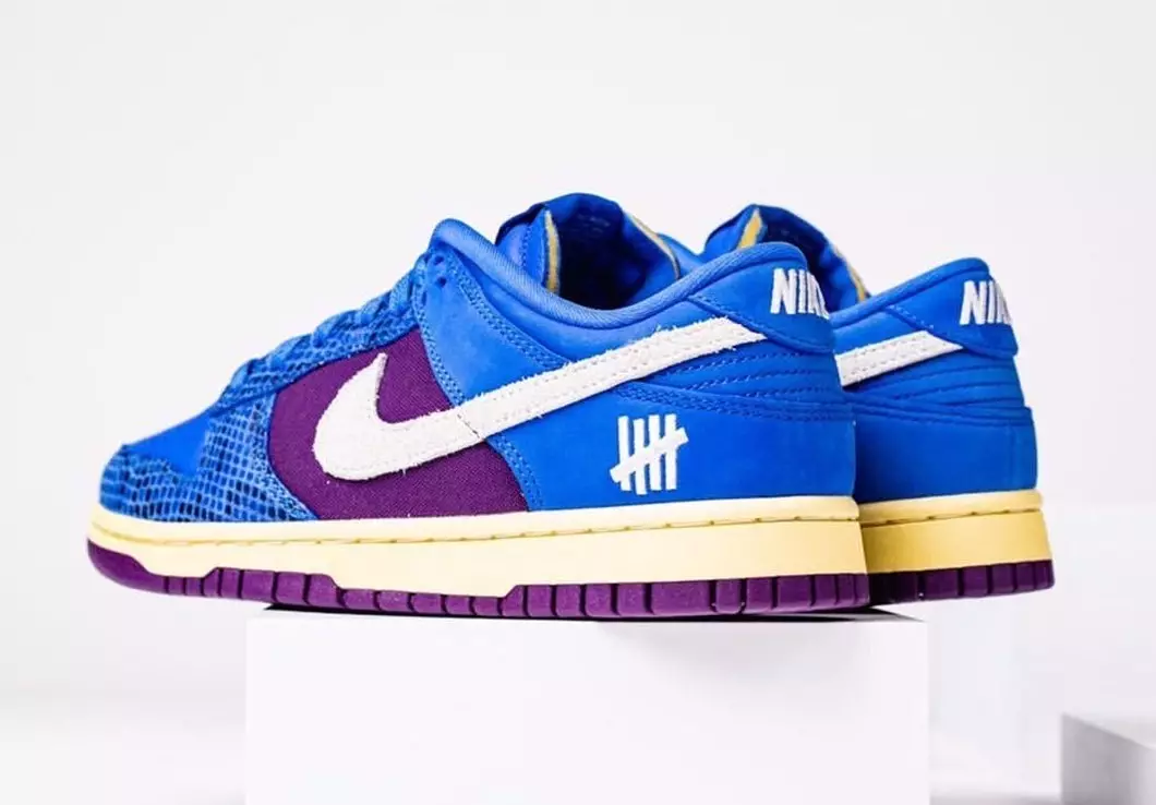 Hajashindwa Nike Dunk Low Blue Purple DH6508-400 Tarehe ya Kutolewa