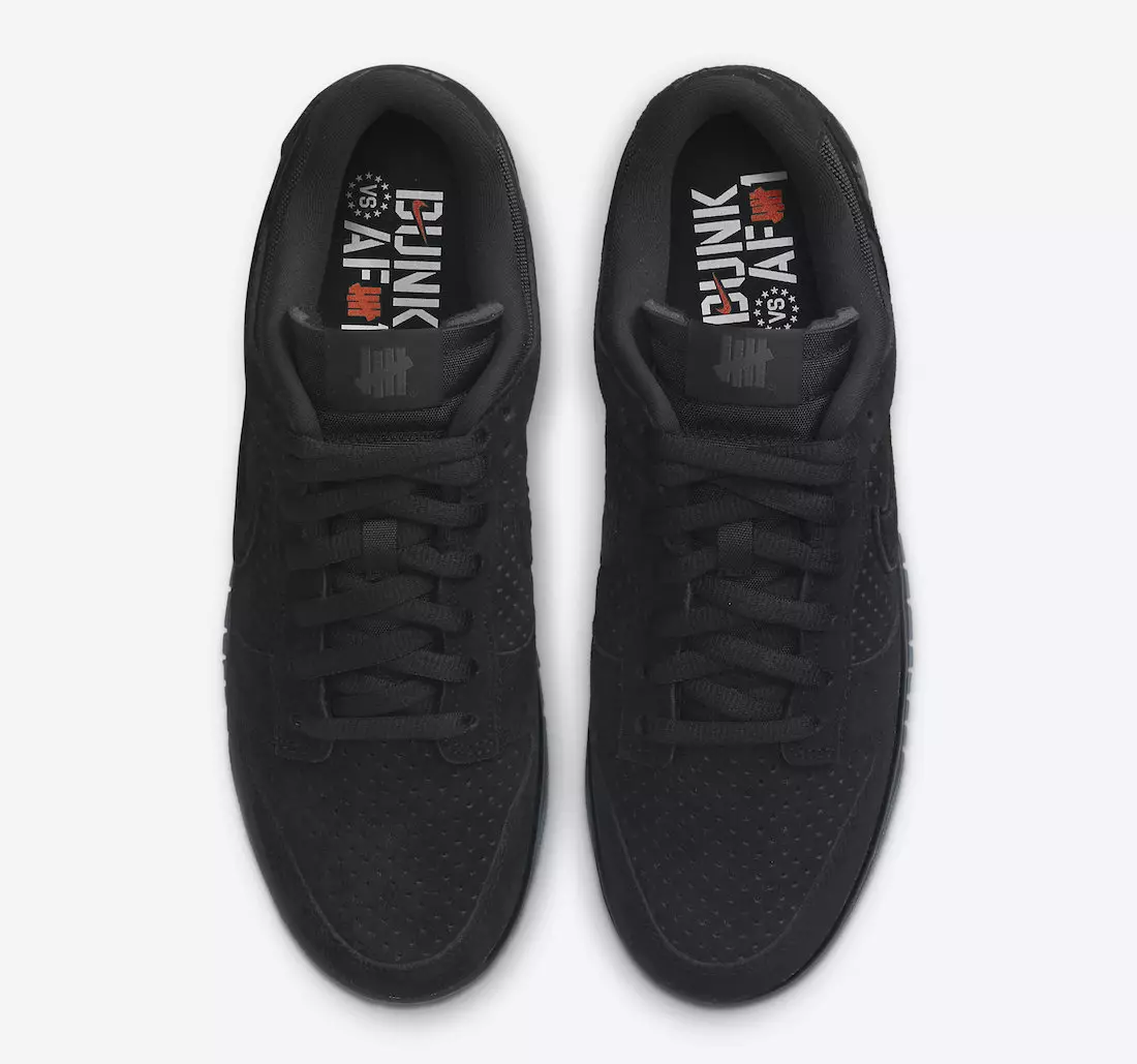 Hajashindwa Nike Dunk Low Black DO9329-001 Tarehe ya Kutolewa