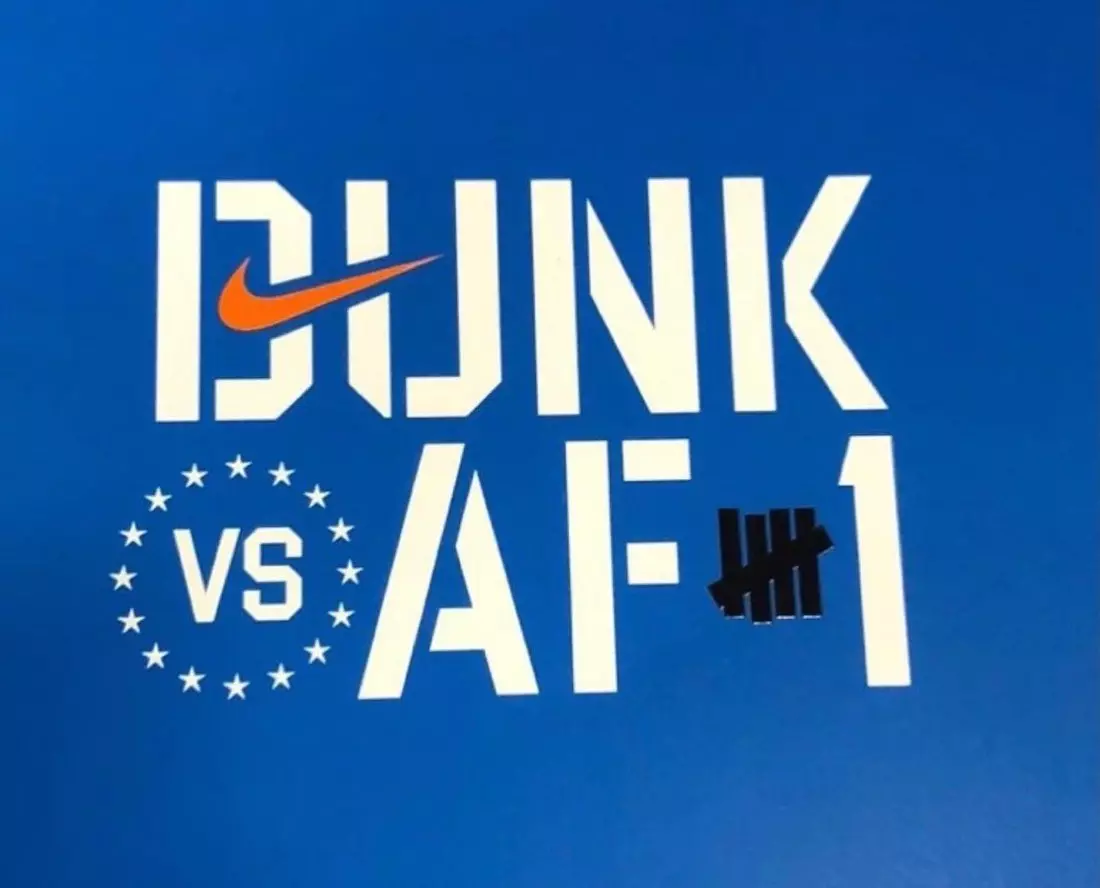 Dunk neînvins vs pachetul AF-1