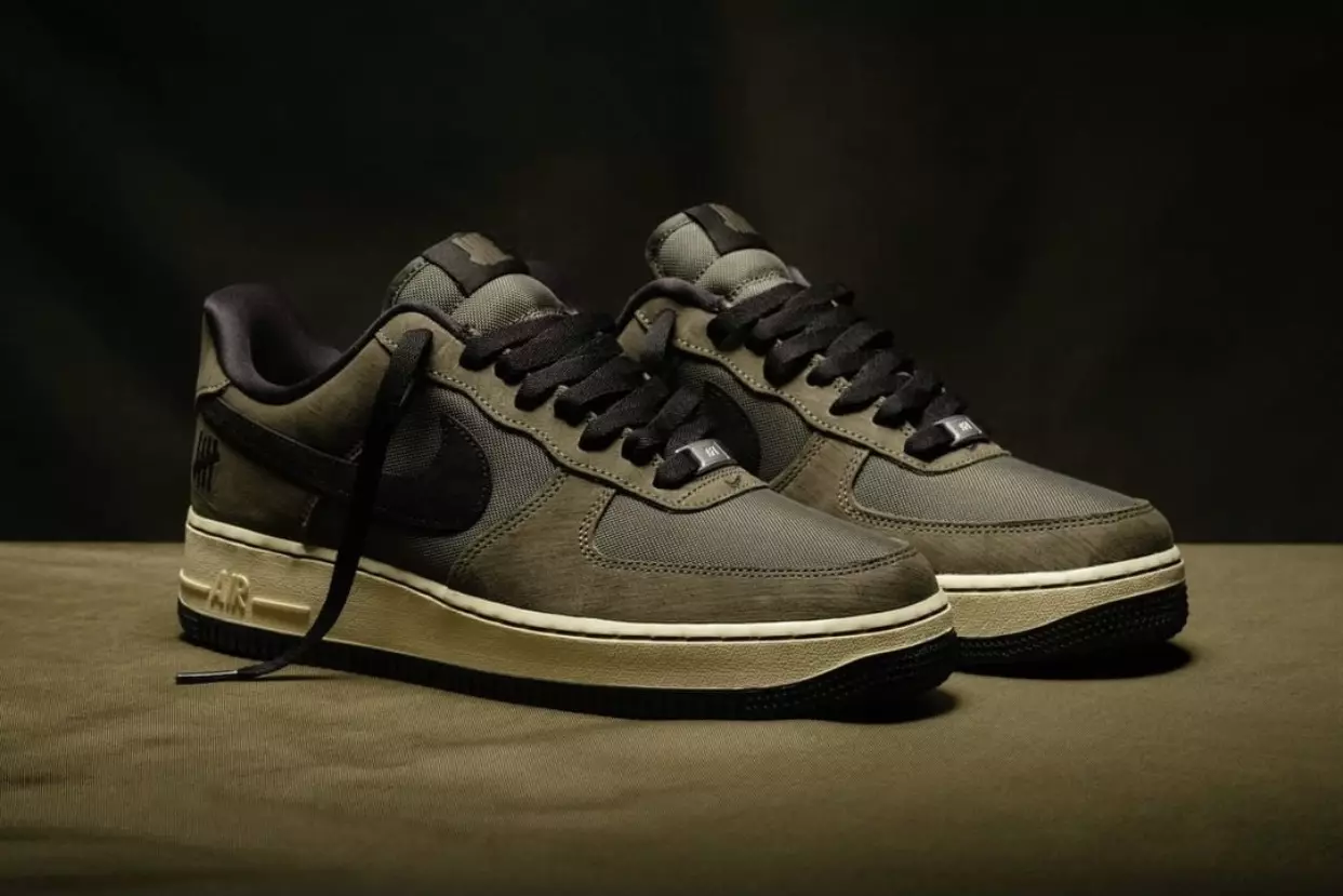 Invicto Nike Air Force 1 Low Dunk vs AF1 Data de lançamento