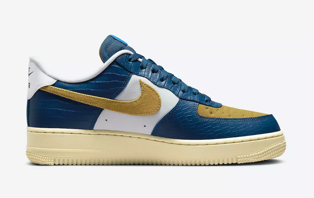 אַנפיטיד Nike Air Force 1 Low Dunk ווס AF1 DM8462-400 מעלדונג טאָג