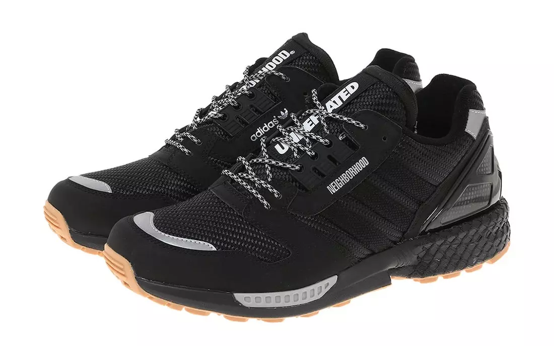 Neighbourhood Undefeated adidas ZX 8000 Black Gum Q47206 Datum izlaska