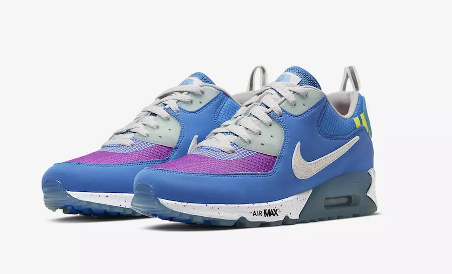 تاریخ عرضه شکست ناپذیر Nike Air Max 90 Pacific Blue CQ2289-400