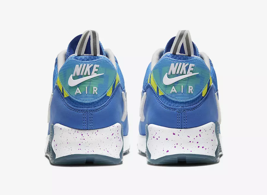 תאריך שחרור Nike Air Max 90 Pacific Blue CQ2289-400 הבלתי מנוצח