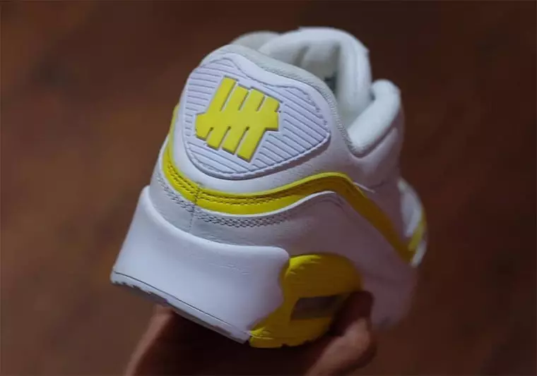 Undefeated Nike Air Max 90 White Optic Yellow CJ7197-101 Data premiery