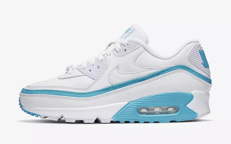 شکست ناپذیر Nike Air Max 90 White Blue Fury CJ7197-102 تاریخ عرضه قیمت