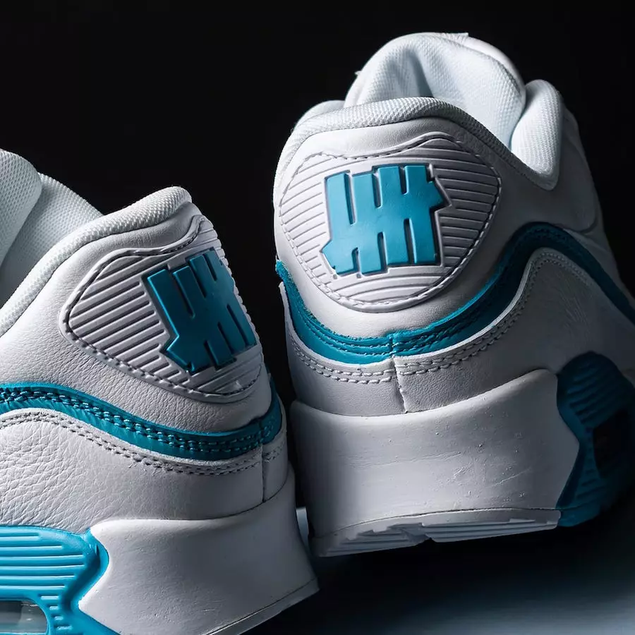 Nike Air Max 90 White Blue Fury CJ7197-102 санаи барориши шикастнопазир