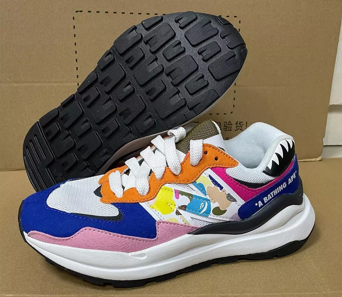 BAPE New Balance 5740 M5740BPE Data de Lançamento