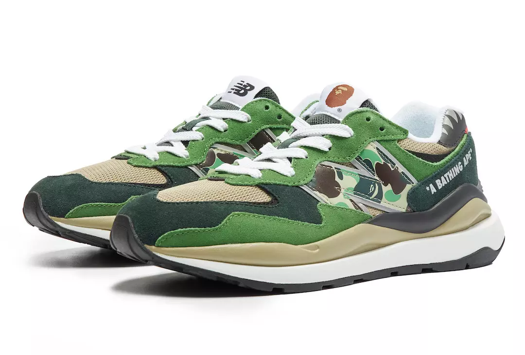 BAPE New Balance 5740 Grønn utgivelsesdato