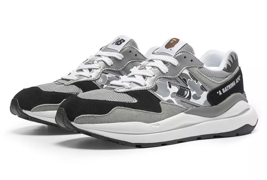 BAPE New Balance 5740 szürke fekete Megjelenés dátuma