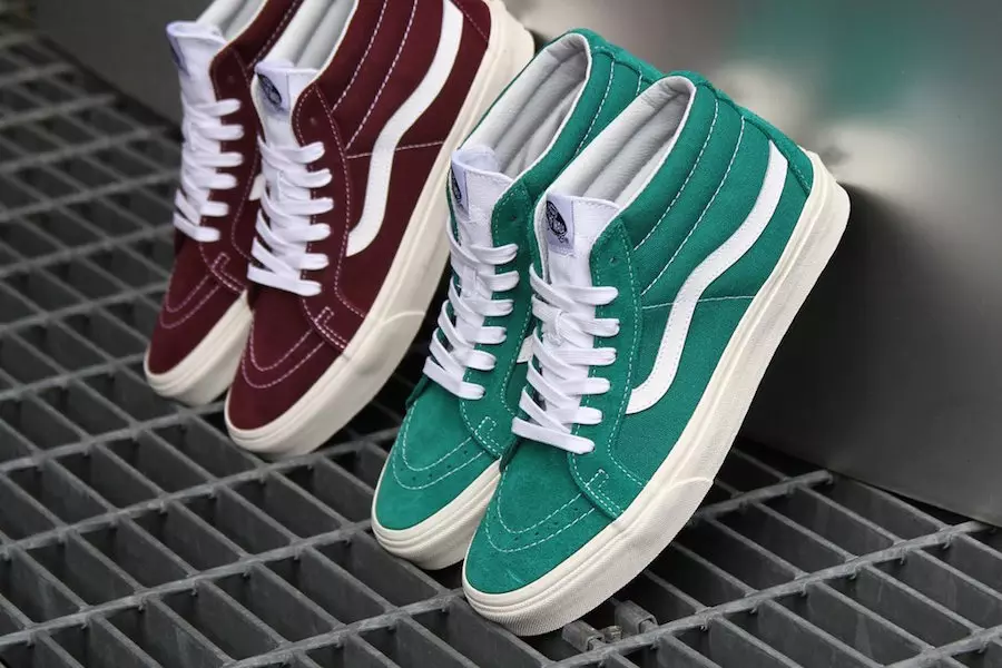 Pacote esportivo retrô Vans Sk8-Mid reedição