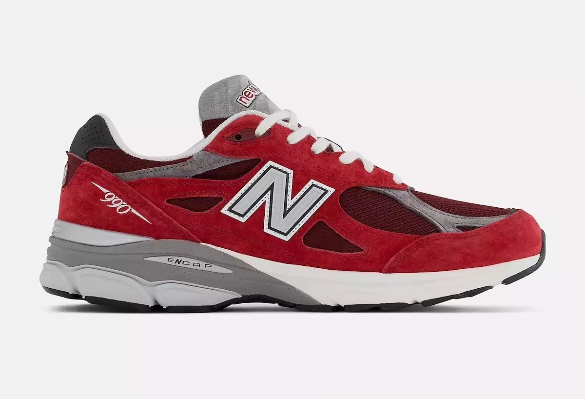 New Balance 990v3 Scarlet M990TF3 Útgáfudagur