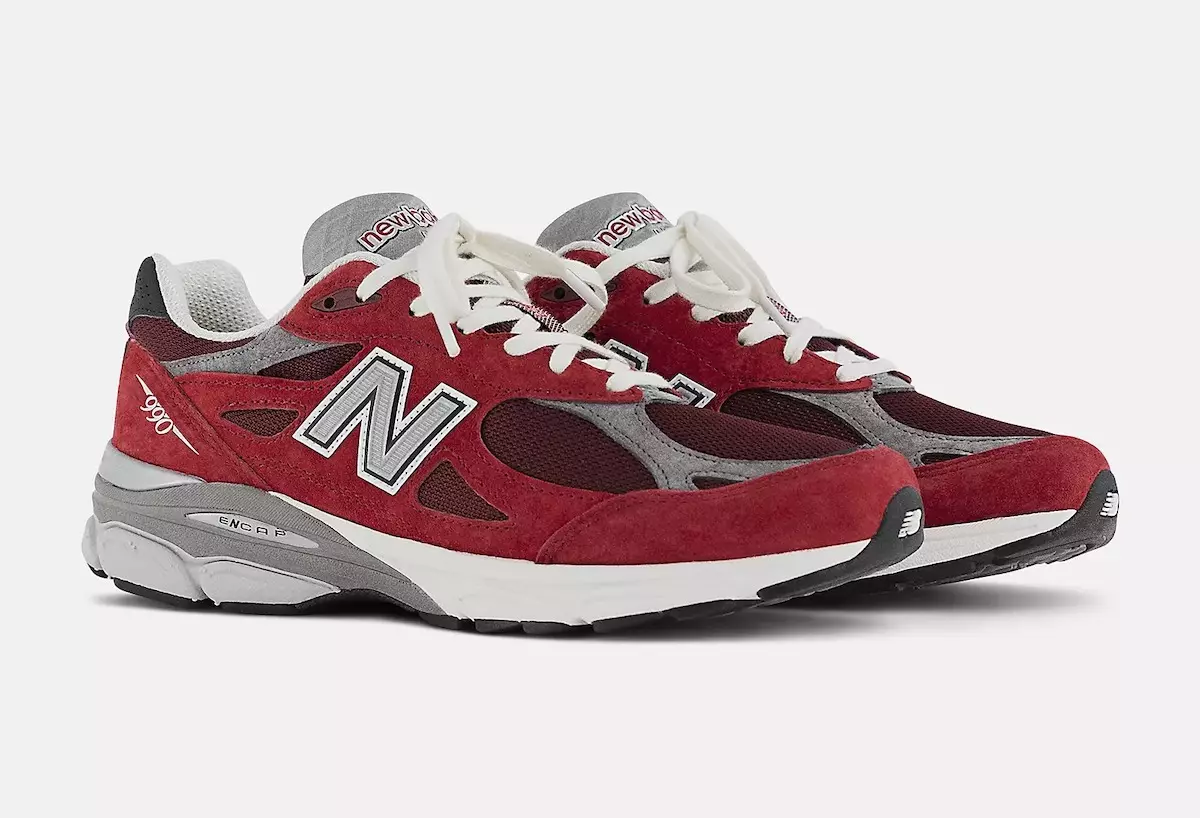 New Balance 990v3 Scarlet M990TF3 Megjelenés dátuma