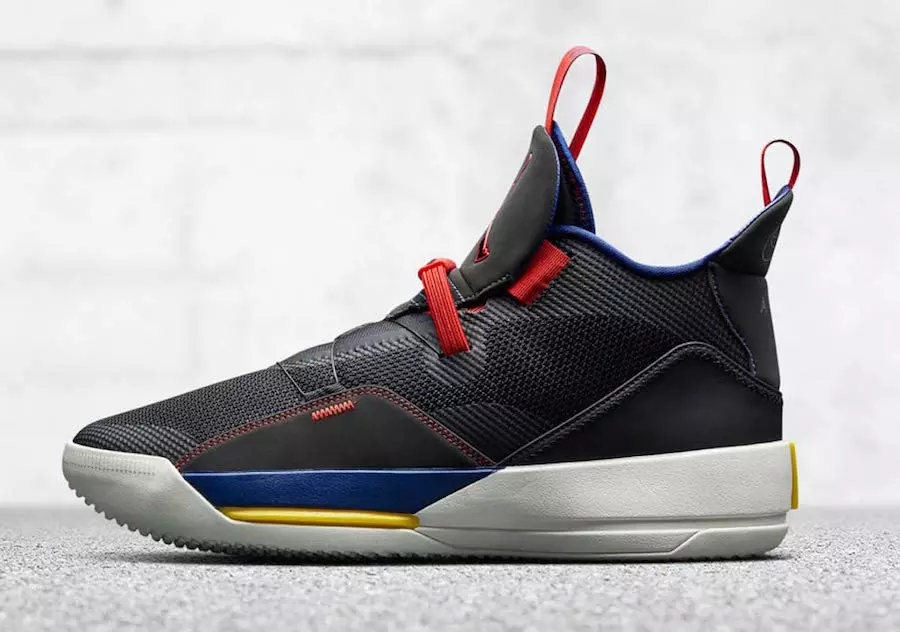 Дата выпуску тэхнічнага пакета Air Jordan 33