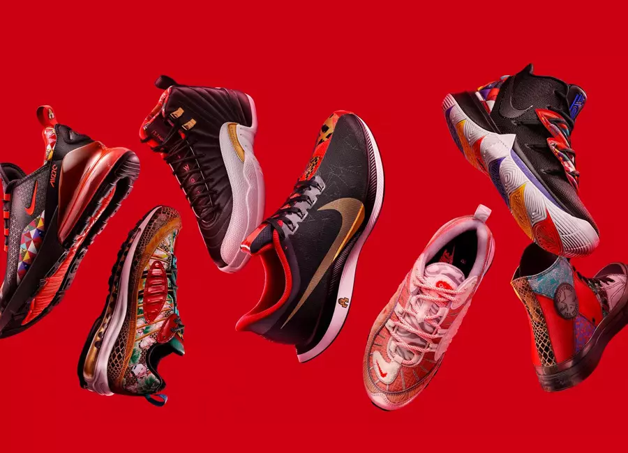 La collection du Nouvel An chinois de Nike unifie les motifs symboliques des 12 signes