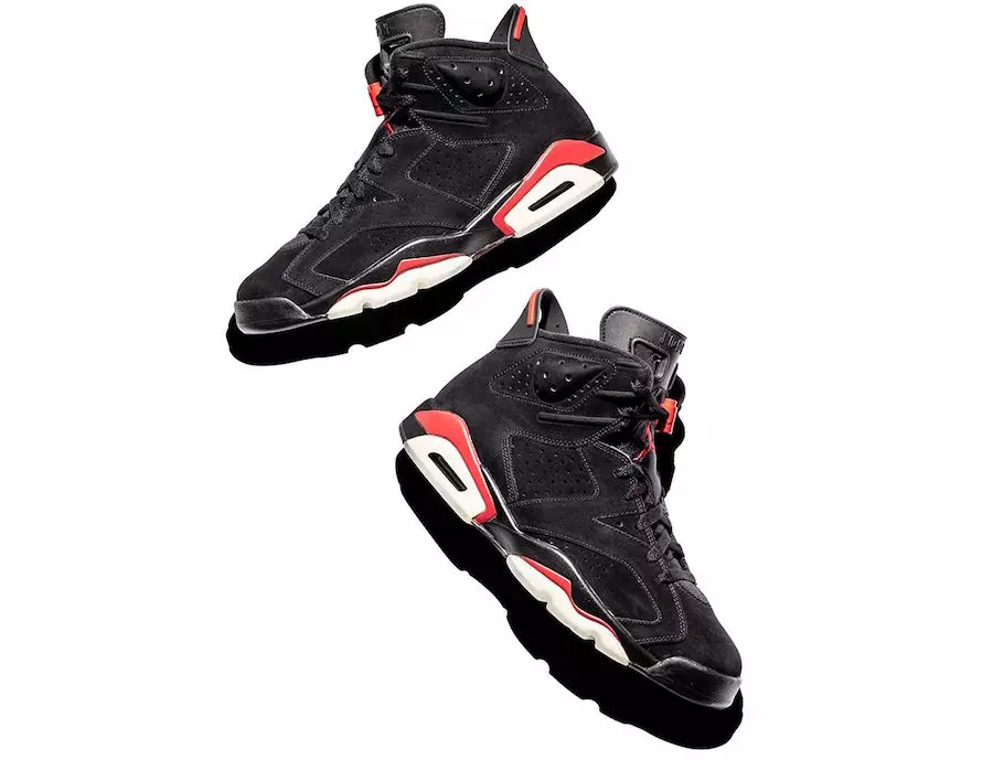 Air Jordan 6 Preto Varsity Vermelho 2010