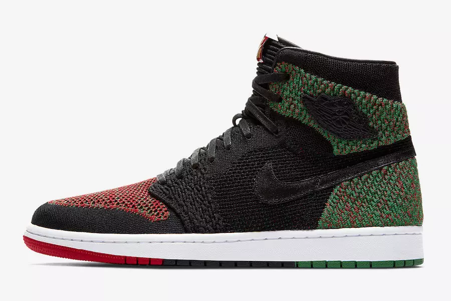 Air Jordan 1 Flyknit BHM fekete történeti hónap AA2426-026