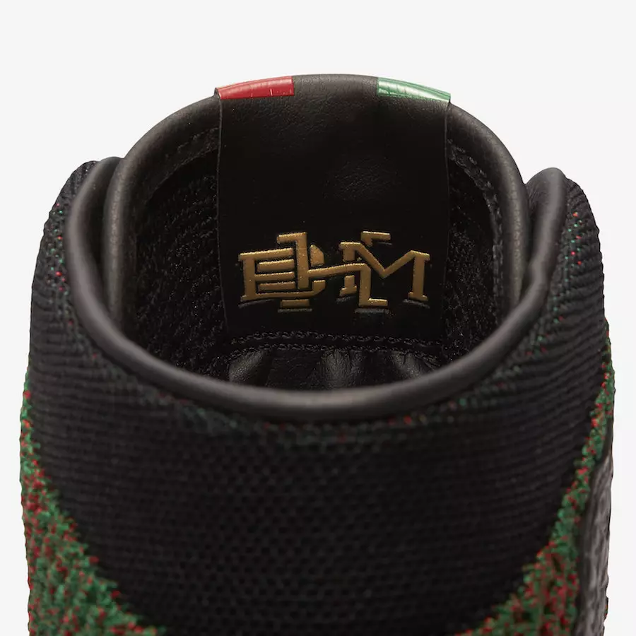 Air Jordan 1 Flyknit BHM қара түсті тарих айы AA2426-026