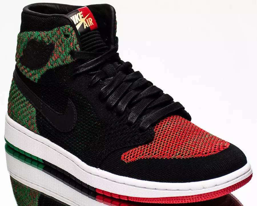 Air Jordan 1 High Flyknit BHM შავი ისტორიის თვე 2018 გამოშვების თარიღი