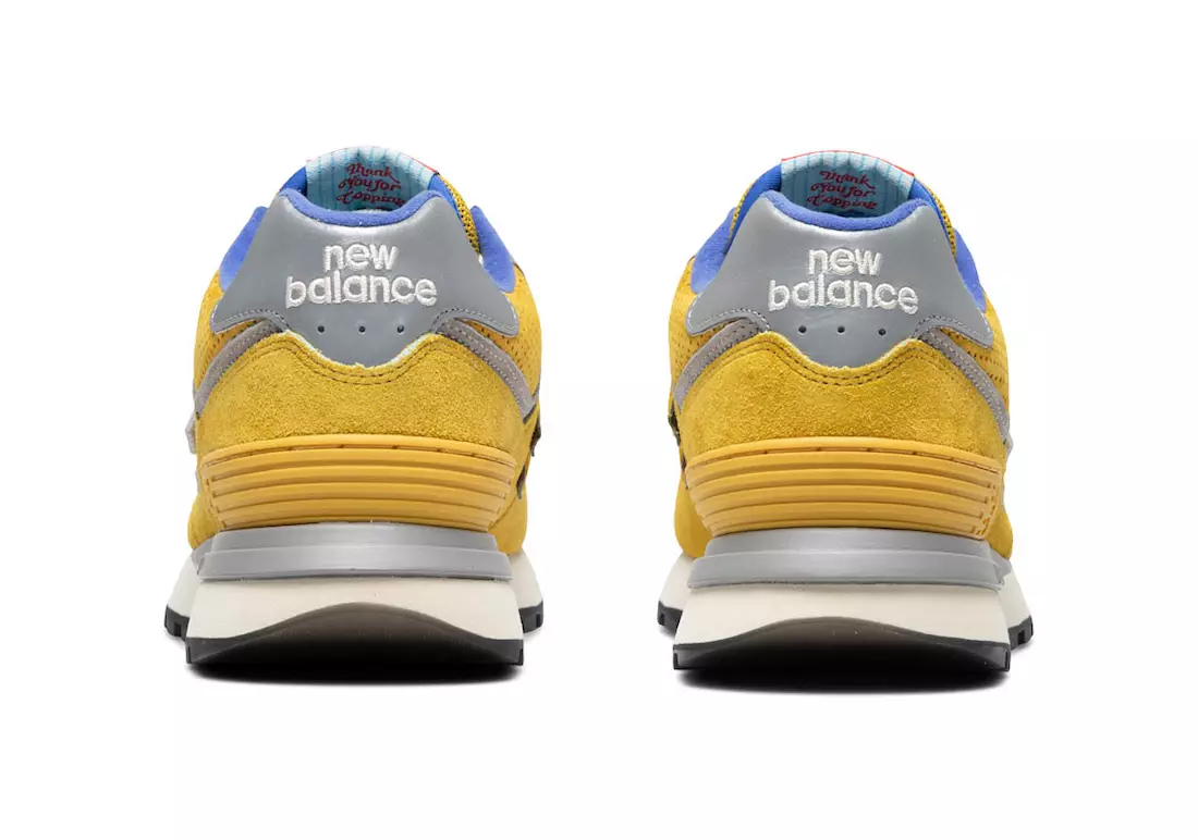 Bodega New Balance 574 Legacy Yellow Release Data