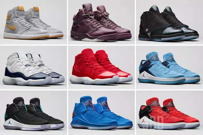 Releasedatums voor de feestdagen van Air Jordan 2017