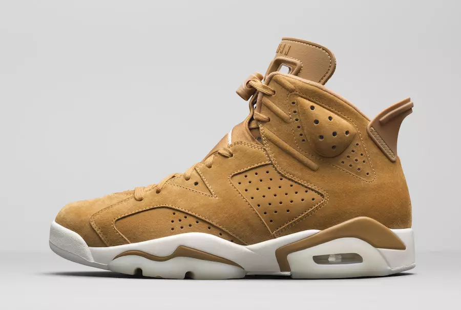 Trigo Air Jordan 6 Golden Harvest Elemental Gold 384664-705